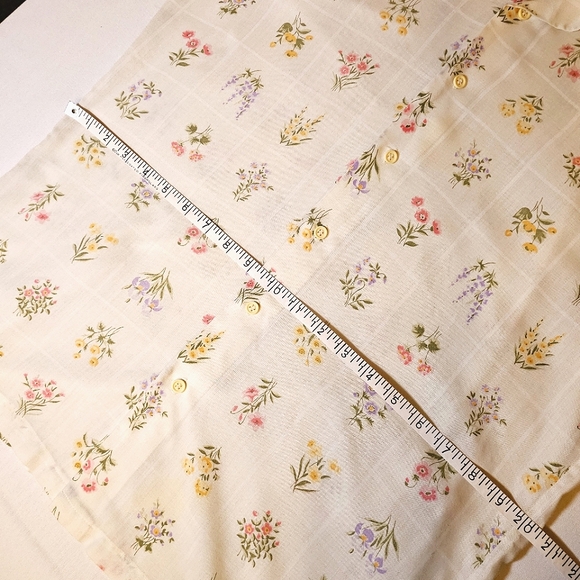 CHESS KING Vintage Floral Button-Down Long Sleeve - Picture 6 of 12